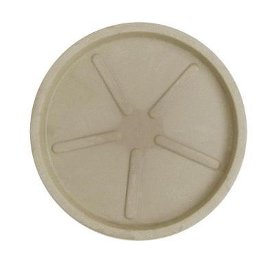 Prato De Vaso Redondo 36 X 3 Cm Cor 05 - Antique Camurça