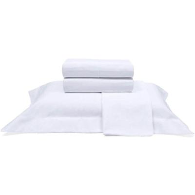 Jogo De Cama Buettner Casal Percal 1000 Fios Dobra Feita 4 Peças Branco