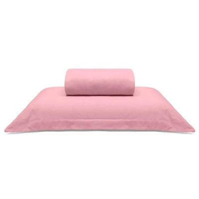 Jogo De Cama Buettner Solteiro King Malha Liso 2 Peças Image Rose