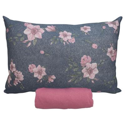 Jogo De Cama Solteiro Portallar Malha 100% Algodão Sevilha 2 Peças Rosa