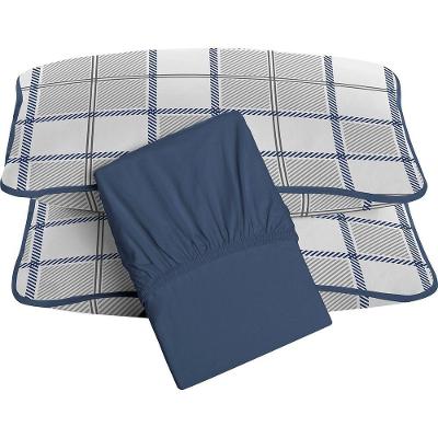 Jogo De Cama Tecebem King Malha 100% Algodão Adam 3 Peças Premium Mediterrâneo
