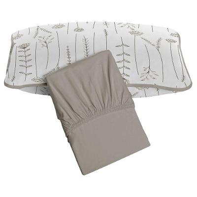 Jogo De Cama Tecebem Solteiro King Malha 100% Algodão Dora 2 Peças Premium Castanho