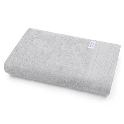 Toalha Banho Buettner Nobre 100% Algodão Fio Penteado Everest 70cm X 140m Prata