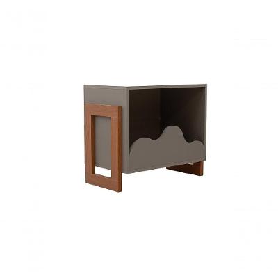 Armário Multiuso Infantil Nuvem – Fendi/jequitibá/rosa