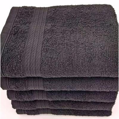 Toalhas Rosto Lmpeter Profissional 48x75cm Preto - 06 Unidades