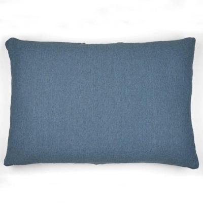 Fronha Avulsa Buettner Malha Mescla Penteada 45x70cm Azul
