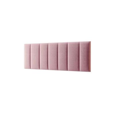 Cabeceira Casal Carla 140x60 Veludo Rose - M&f Decor