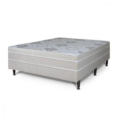 Cama Box Casal Conjugada Golden 138x188x37cm Bege Hellen Bege