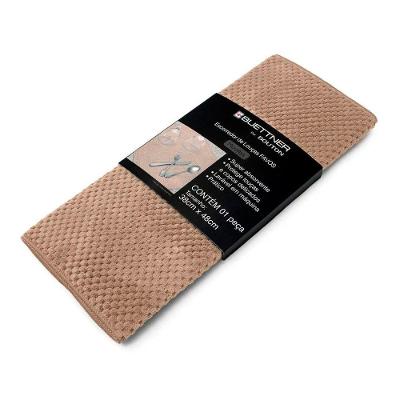Escorredor De Louça Buettner Microfibra 80% Poliéster/20% Poliamida Cooking Favos 38cm X 48cm Bege