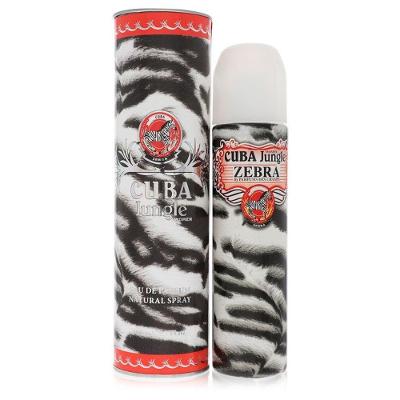Perfume Feminino Cuba Jungle Zebra Fragluxe 100 Ml Eau De Parfum