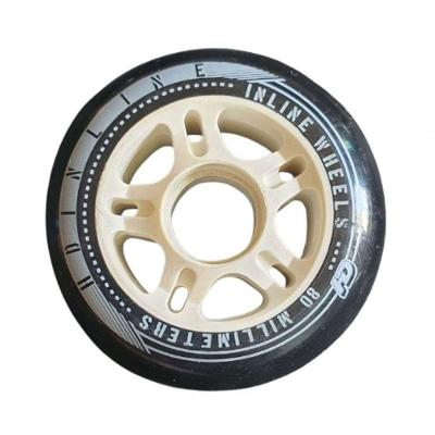 Roda Para Patins 80mm Hd Cor Preto (jg C 4)