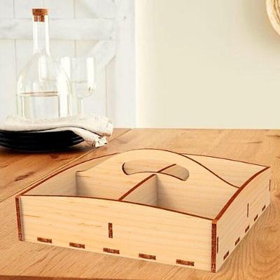 Porta Guardanapo E Sachê Em Mdf - Kit 10 Unidades