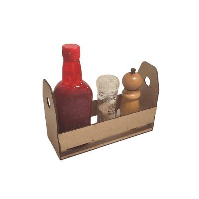 Porta Guardanapo E Sachê Em Mdf - Kit 10 Unidades