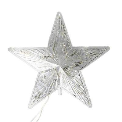 Estrela Led Ponteira Para Arvore De Natal Com Tomada
