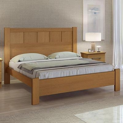 Cama Casal 100% Mdf Primícia-cinamomo Móveis D'doro
