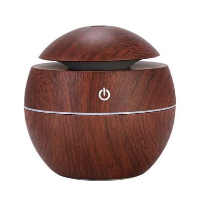 Umidificador Purificador De Ambientes Usb Ultrassonico Mogno