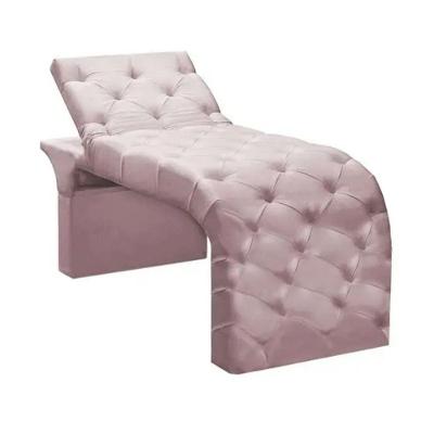 Maca Estofada Estética Cílios Regulável Spa Suede Maitê Rosê