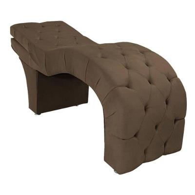Maca Estofada Reclinável Sobrancelhas Cílios Suede Jade Marrom