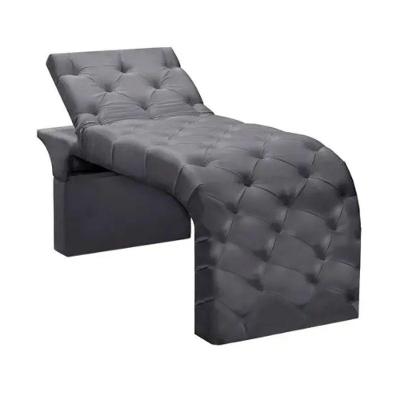 Maca Estofada Estética Cílios Regulável Spa Suede Maitê Cinza