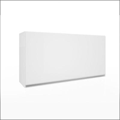 Armário Top Class Aéreo 1,20 1 Porta Basculante Branco Brilho Batrol Branco Brilho