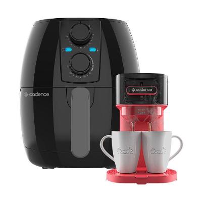 Kit Single Up Cadence Cafeteira E Fritadeira 220V
