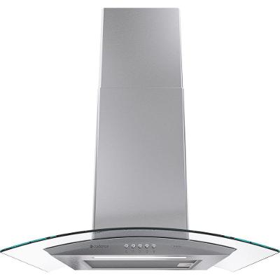 Coifa De Parede Cadence Inspire Vidro Curvo 60cm 220V