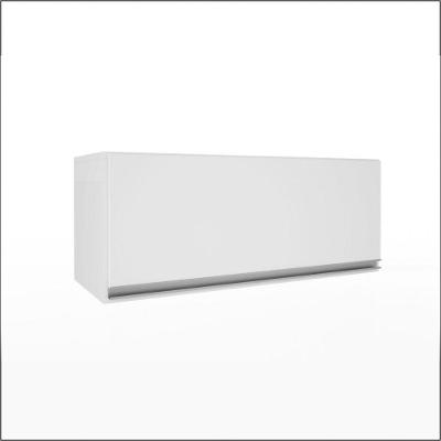 Armário Top Class Geladeira 0,80 1 Porta Basculante Branco Brilho Batrol
