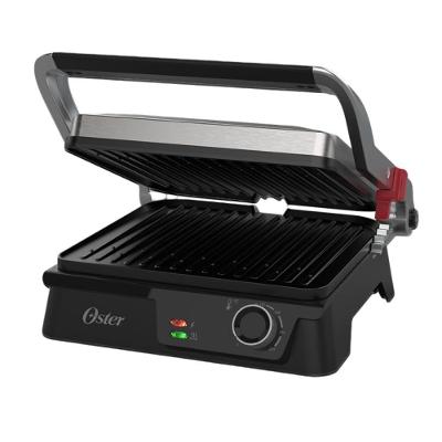 Grill Elétrico Multiuso Inox Oster 2 Em 1 110V