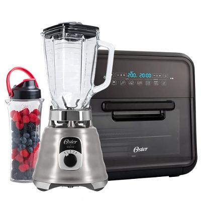 Kit Fritadeira Super Fryer E Liquidificador New Osterizer Com Jarra Blen N Go Oster 220V