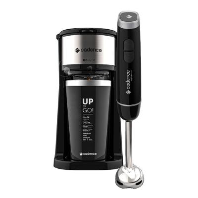 Kit Black Cadence - Cafeteira To Go E Mixer Inox 220V