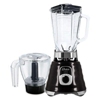 Kit Oster New Osterizer Liquidificador E Base Processadora Black 110V