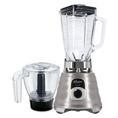 Kit Oster New Osterizer Liquidificador E Base Processadora Aço Escovado 220V