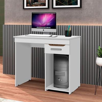 Mesa Escrivaninha De Escritorio Quenia Com 1 Gaveta - Branco