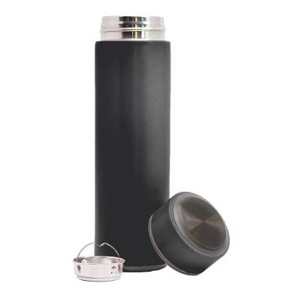 Garrafa Térmica Inox 500ml Quente Frio Tampa Preto Nº14