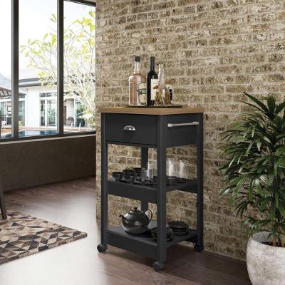 Balcão Fruteira Galão água Ditália Ba-130 Cor:preto Preto