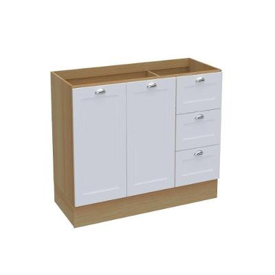 Balcão Ditália Denver Riviera Com Branco Cd-1014