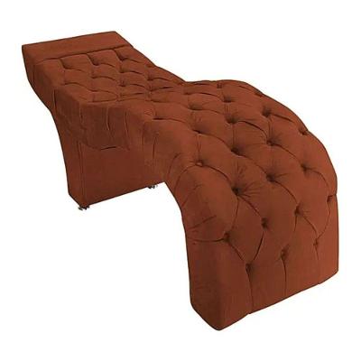 Maca Estofada Estética Cílios Salão Spa Suede Adriana Terracota