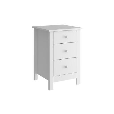 Mesa De Cabeceira Ditália Conjunto Com 2 Un. Dm-113 Branco