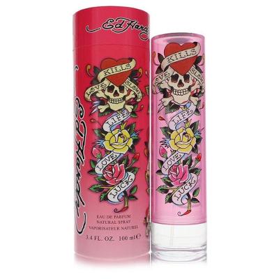 Perfume Feminino Ed Hardy Christian Audigier 100 Ml Eau De Parfum