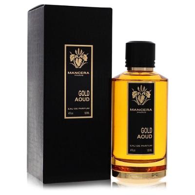 Perfume Feminino Gold Aoud Unisex Mancera 120 Ml Eau De Parfum