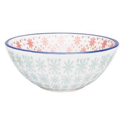 Kit 12 Tigelas Bowl Lovely Oxford Cerâmica 600ml