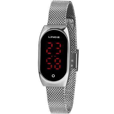 Relógio Lince Feminino Prata Digital Ldm4641l Pxsx