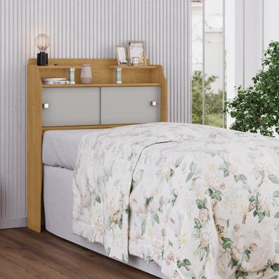 Cabeceira De Casal Flex Ceres Naturalle Off White