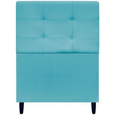 Cabeceira Para Cama De Solteiro 90 Cm Ivy Suede
