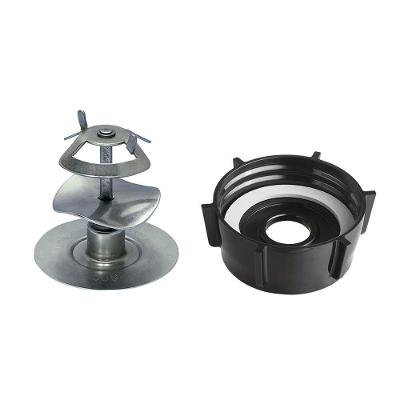 Conjunto Lâmina De Milkshake Com Base Plástica E Anel De Vedação Para Liquidificadores Oster