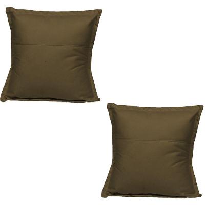 Kit 2 Almofadas Decorativa Cheia Fofinha Para Sofá Cadeira Poltrona 42 Cm Suede