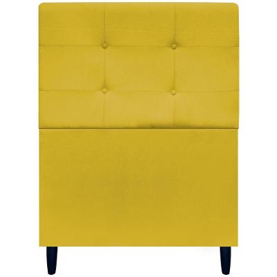 Cabeceira Para Cama De Solteiro 90 Cm Ivy Suede