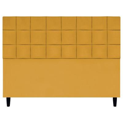 Cabeceira Estofada Para Cama Box Queen 160 Cm Florem Suede