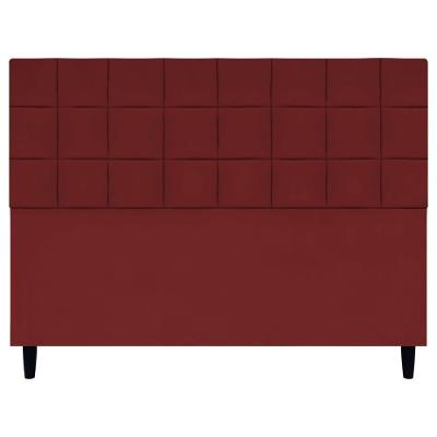 Cabeceira Estofada Para Cama Box Queen 160 Cm Florem Suede