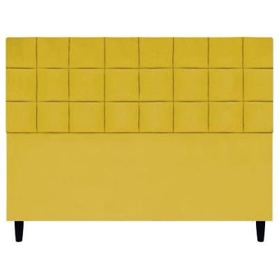 Cabeceira Estofada Para Cama Box Queen 160 Cm Florem Suede